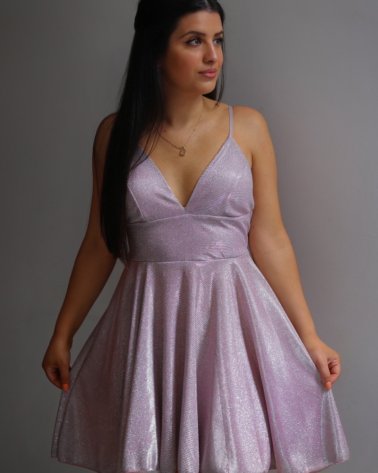 KTL - DRESS 'ELIZABETH' IN BRIGHT PINK