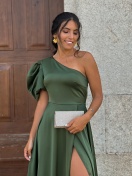 KTL - DRESS 'JOSEPHINE' IN OLIVE GREEN