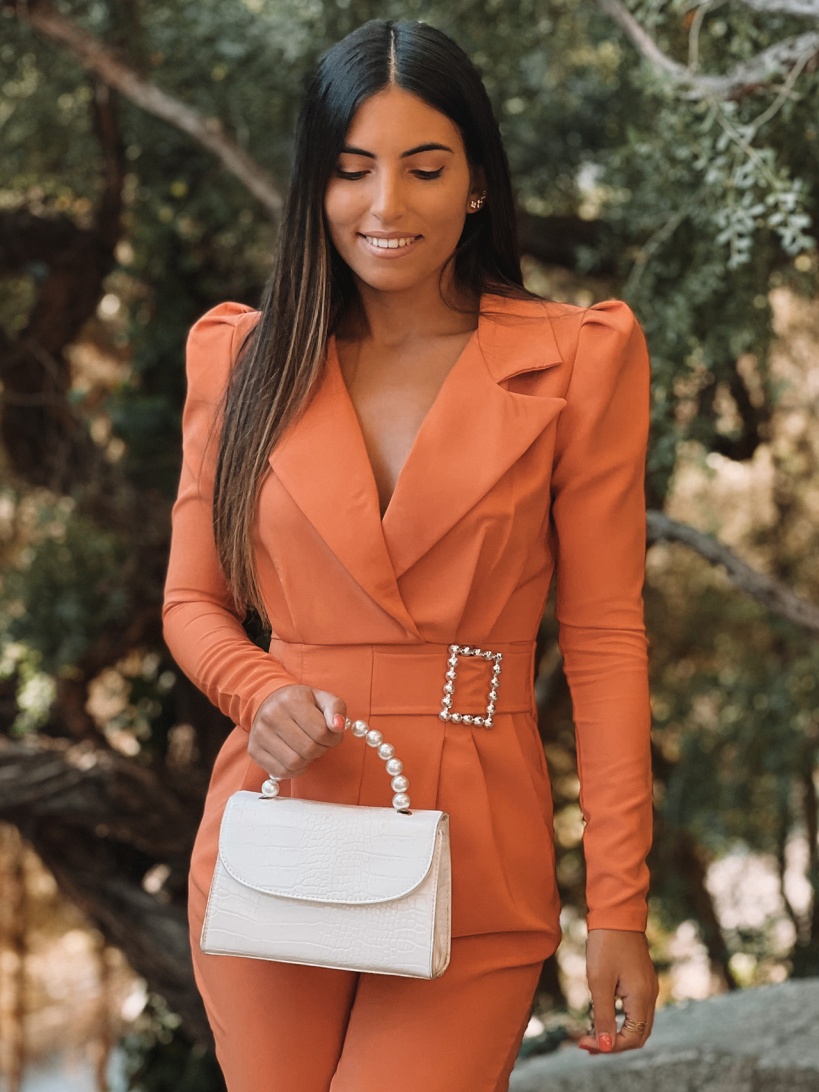 KTL - JUMPSUIT 'CLONEY' IN ORANGE