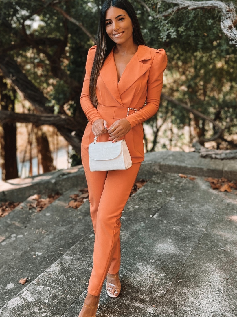 KTL - JUMPSUIT 'CLONEY' IN ORANGE