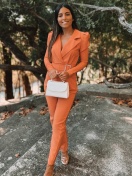 KTL - JUMPSUIT 'CLONEY' IN ORANGE