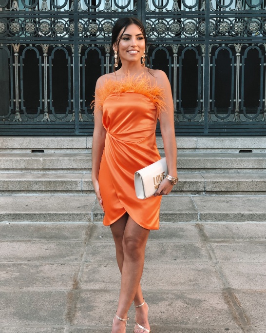 KTL - DRESS 'VALERIE' IN ORANGE