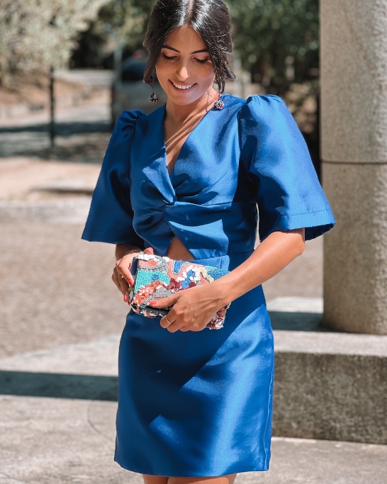 KTL - DRESS 'CIARA' IN ROYAL BLUE