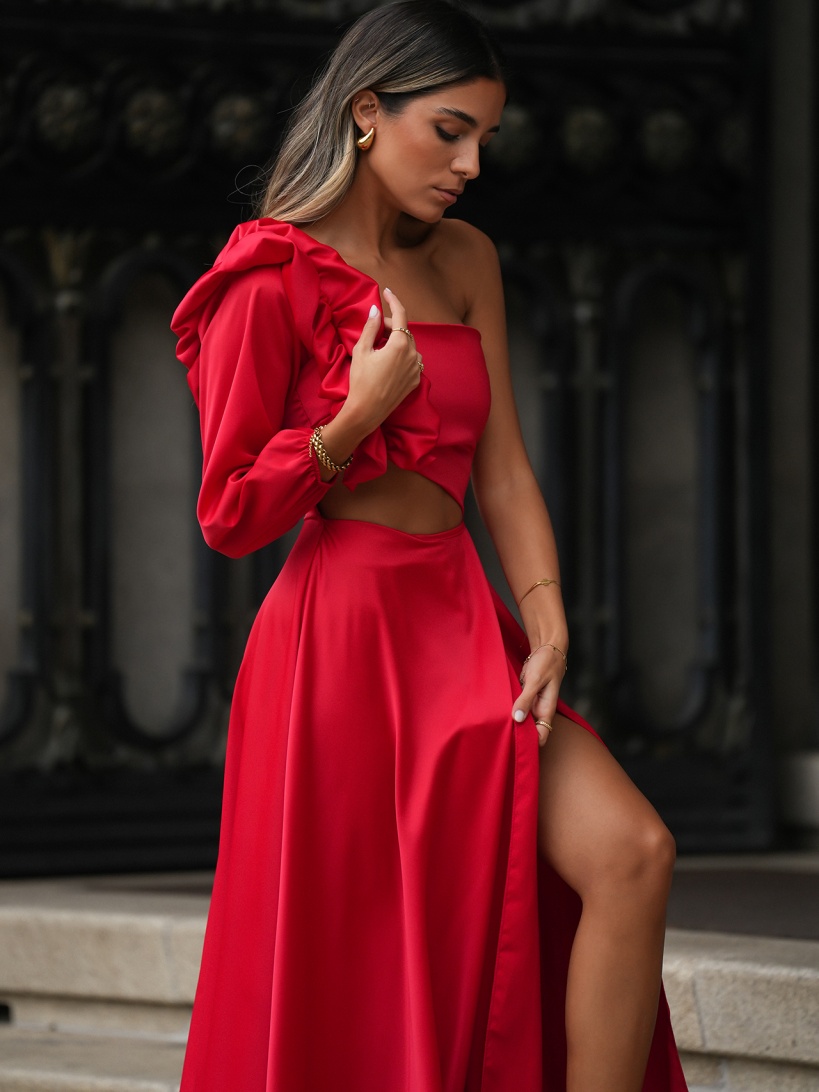 KTL - DRESS 'JOLENE' IN RED