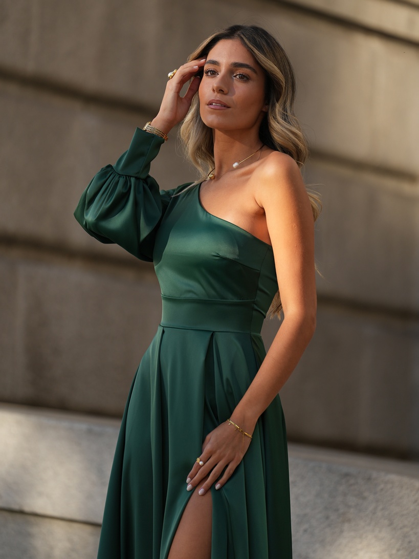 KTL - DRESS 'FIRENZE' IN GREEN