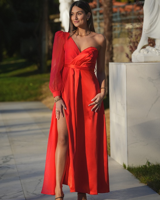 KTL - DRESS 'SOLEIL' IN RED