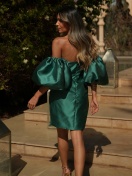 KTL - DRESS 'ANITA' IN EMERALD GREEN