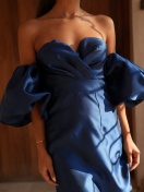 KTL - DRESS 'ANITA' IN NAVY BLUE