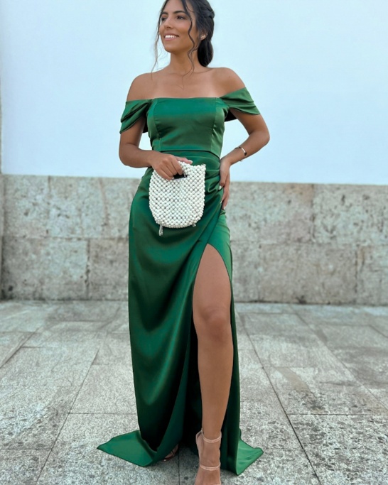 KTL - DRESS 'VITORIA' IN HOPE GREEN