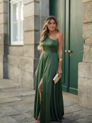 KTL - DRESS 'SALOM' IN OLIVE GREEN