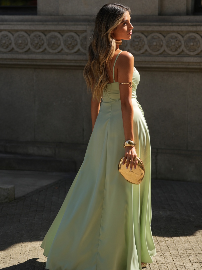 KTL - VESTIDO 'AURORA' SAGE GREEN