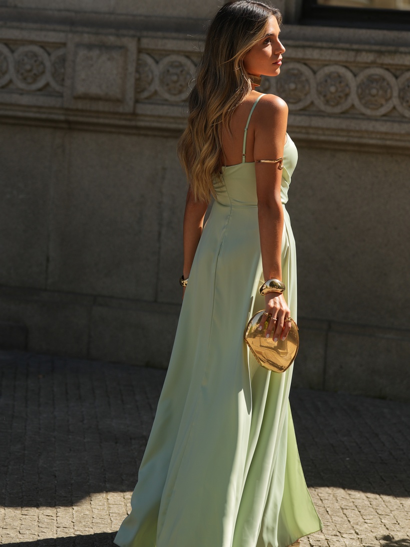 KTL - DRESS 'AURORA' IN SAGE GREEN