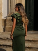 KTL - DRESS 'CELLY' IN OLIVE GREEN