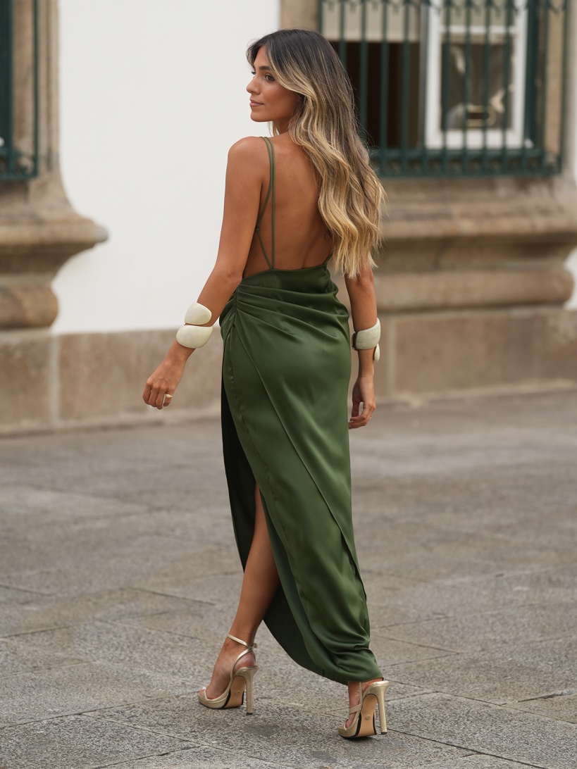 KTL - DRESS 'LOVE BETTER' IN OLIVE GREEN