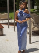 KTL - VESTIDO 'MAGDALENA' DUSTY BLUE