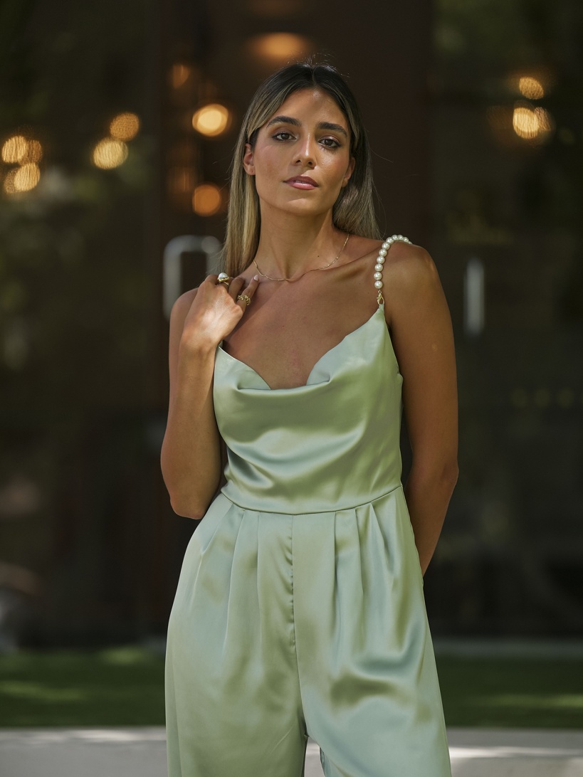 KTL - JUMPSUIT 'ARIANA' IN SALVIA GREEN