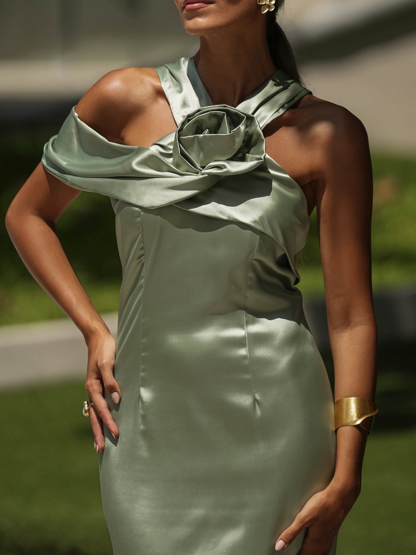 KTL - DRESS 'MAGDALENA' IN SALVIA GREEN