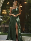 KTL - DRESS 'ALBA' IN OLIVE GREEN