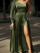 KTL - VESTIDO 'FIRENZE' VERDE OLIVA