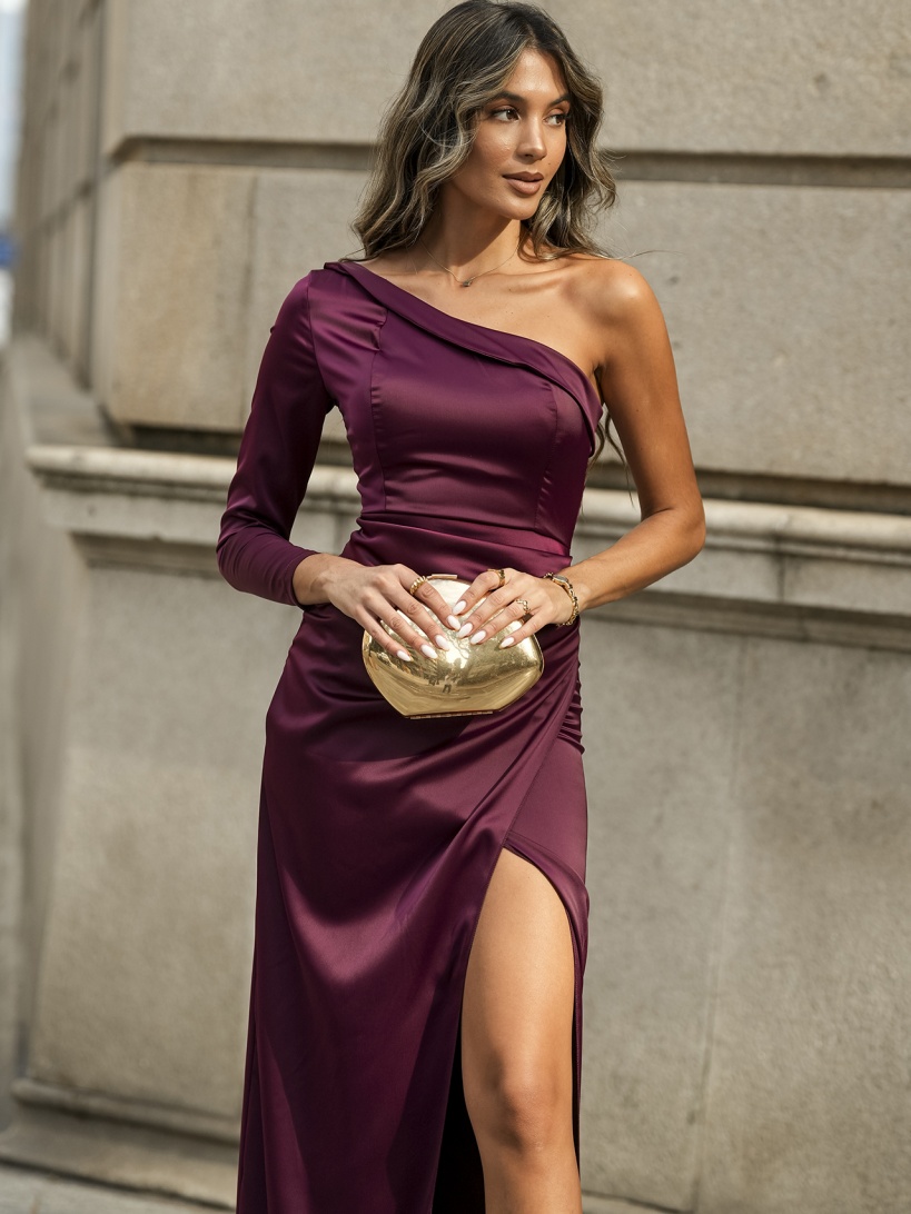 KTL - VESTIDO 'JULIETA' BURGUNDY