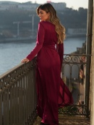 KTL - VESTIDO 'NICE' BURGUNDY